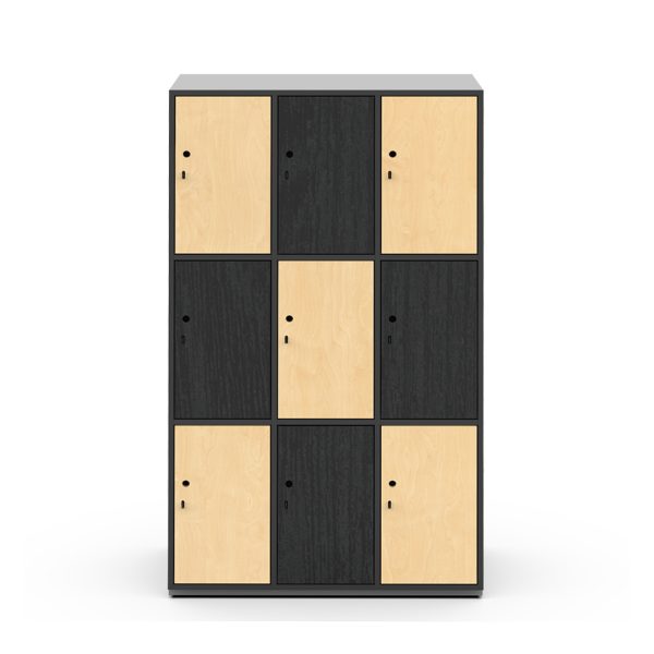 Steel framed melamine locker by AMD Commercial Furniture