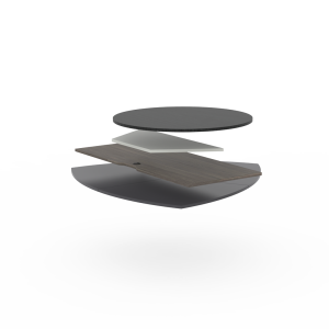 Melamine Table Tops - Shaped (25mm)