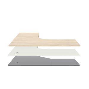 Melamine Table Tops - Corner Workstations (25mm)